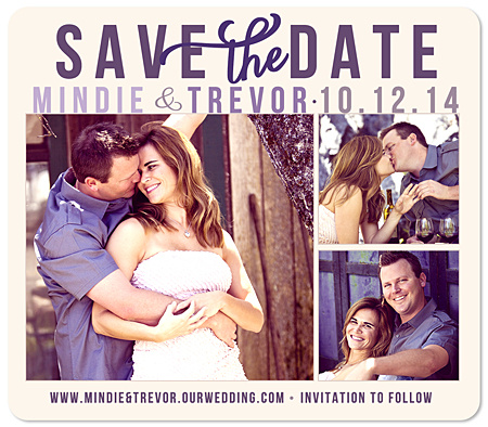 "Countin' the Days" Save the Date Magnet